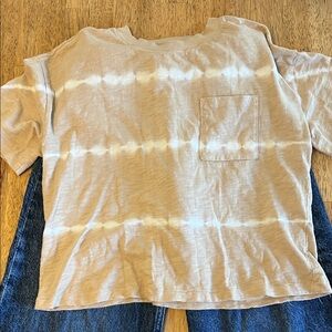 Gap Kids Tan Tie-Dye Shirt